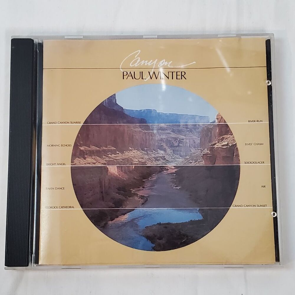 Paul Winter Canyon CD New Age Jazz World Music Album